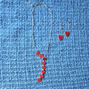 Heart Jewelry Set